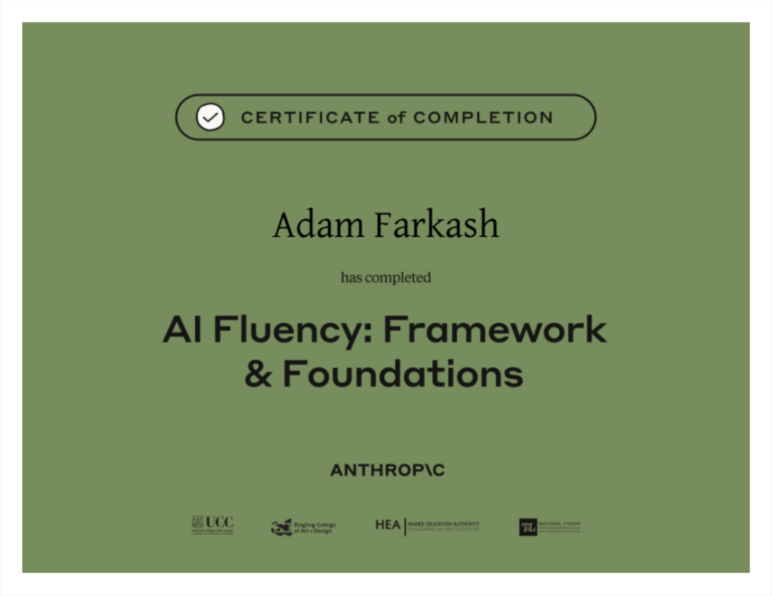 AI Fluency: Framework & Foundations — Anthropic