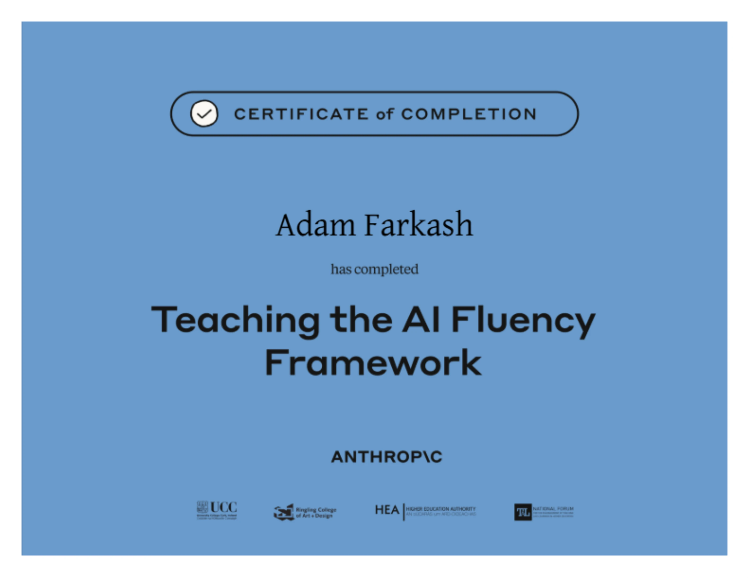 Teaching the AI Fluency Framework — Anthropic